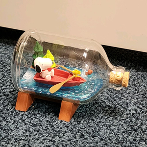 리멘트 식완 스누피 테라리움 휴가 3번