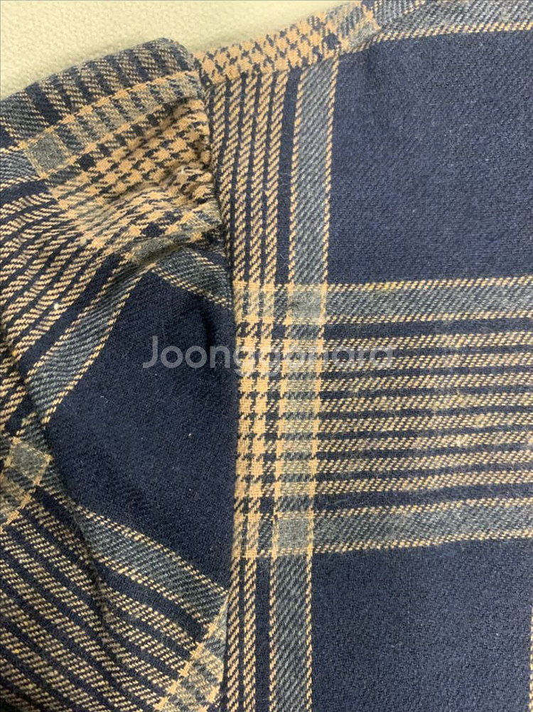 [미착용새상품]에잇세컨즈 체크 플레어 어깨셔링 원피스--2