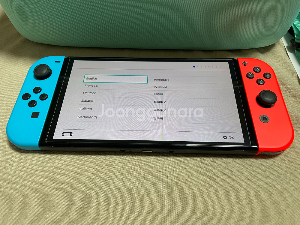 닌텐도 스위치 oled 풀셋+프로콘+페르소나+스토리지--2