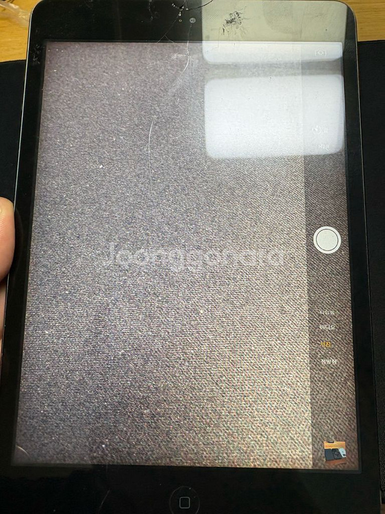 아이패드 미니 1 셀룰러 액정깨짐 부품용--3