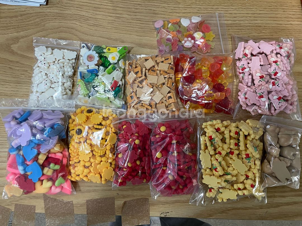 데코덴파츠 데코파츠 파츠 탑꾸용품 탑꾸 지비츠단추--0