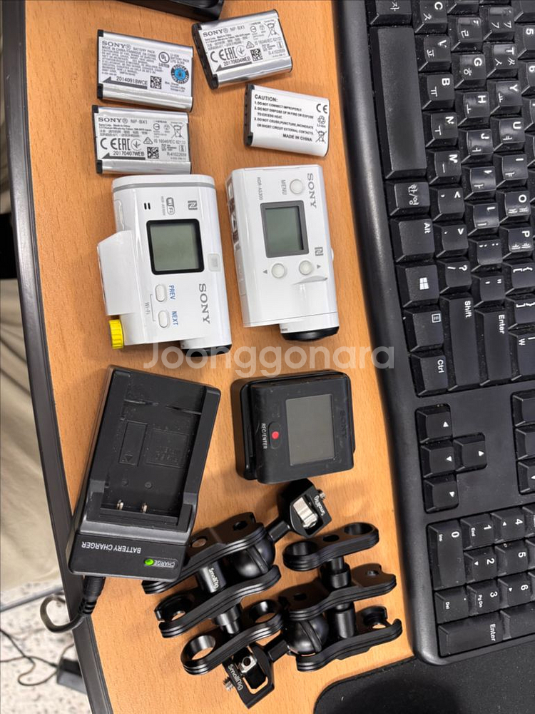 Sony 액션캠 AS100V + AS300 세트 판매합--2