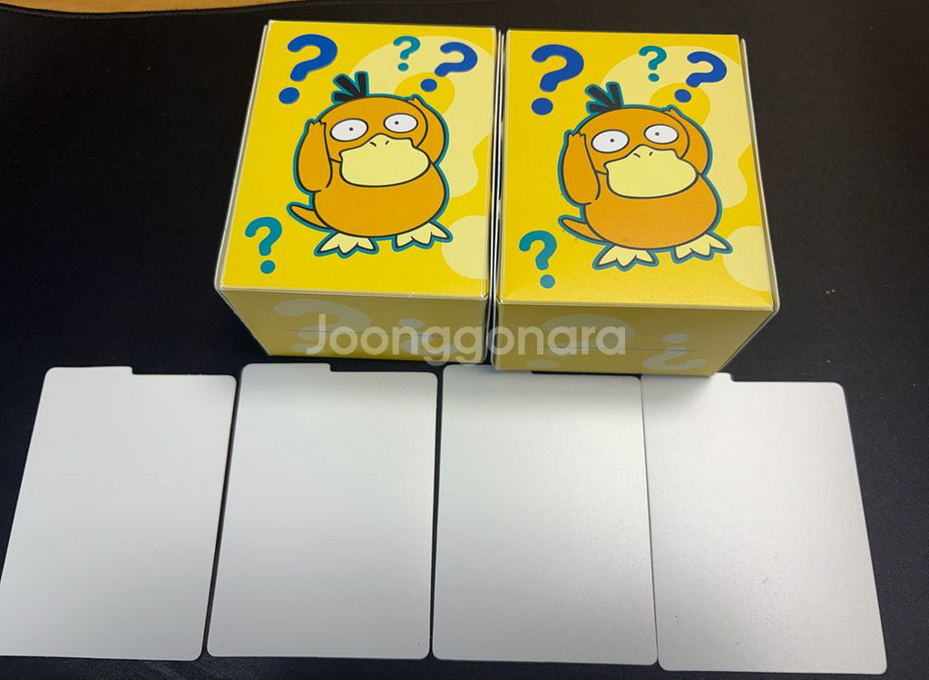 고리파덕 덱케이스 개봉--1