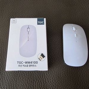 TG 무선 저소음 마우스 2개