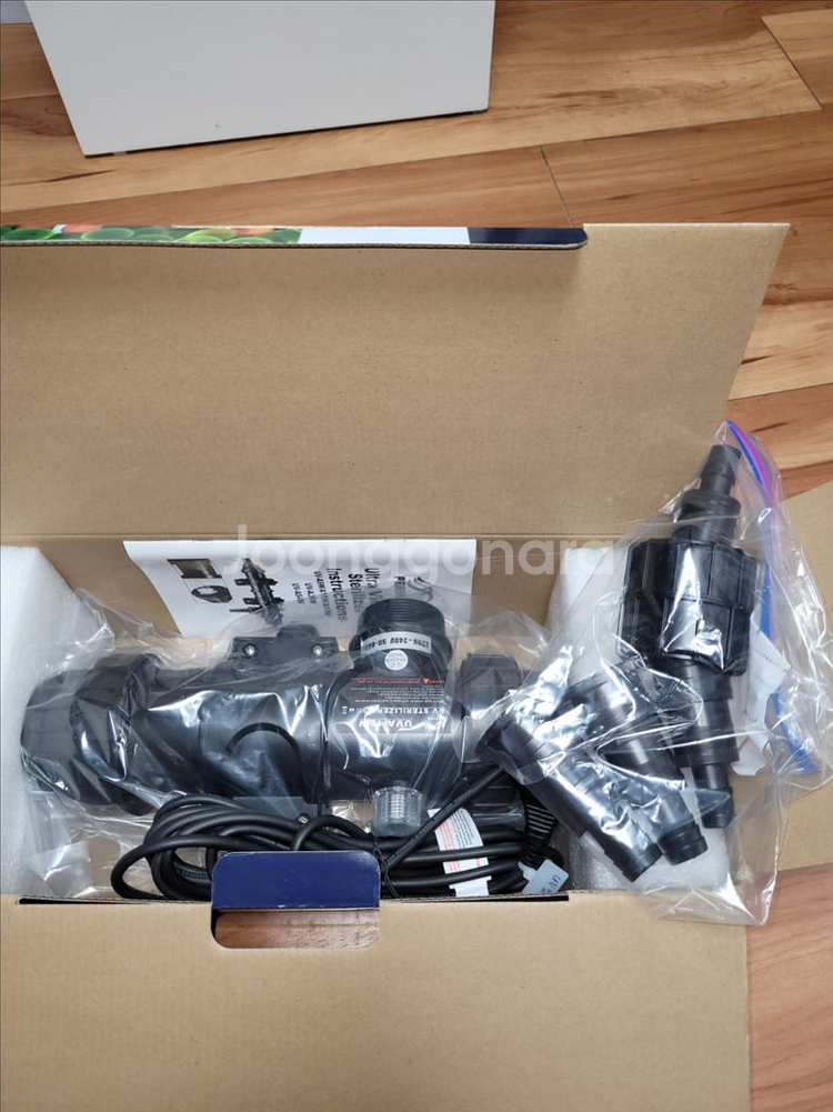 해수 수조용 페리하 UV 살균기 UV-A18W 박스 풀--1