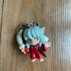 이누야샤 피규어 가챠 키홀더 일괄