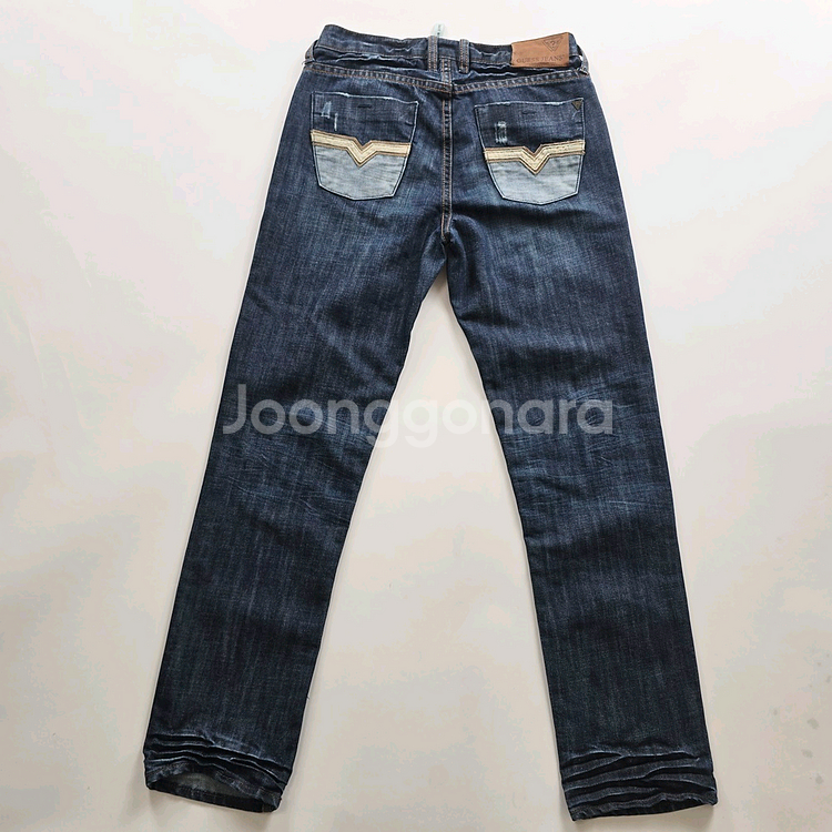 게스 청바지 일자 데님 사이즈27 R2698--0