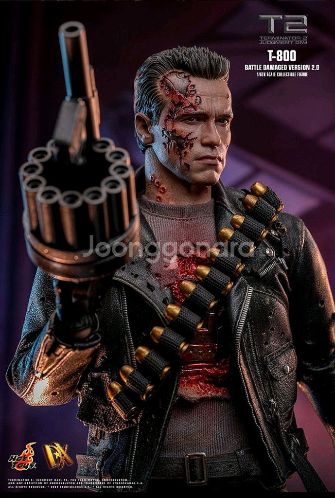 핫토이 DX46 터미네이터2 T-800 배틀데미지 2--0