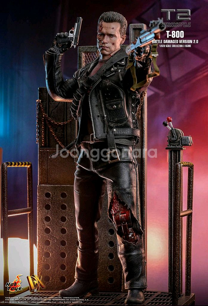 핫토이 DX46 터미네이터2 T-800 배틀데미지 2--2