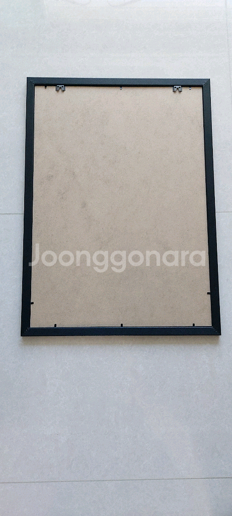 [택포] A2 원목 블랙프레임 액자(420X594mm)--1