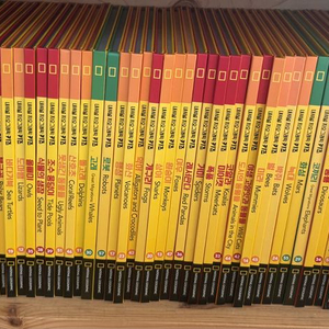 내셔널지오그래픽 자연관찰 60권 한글영어