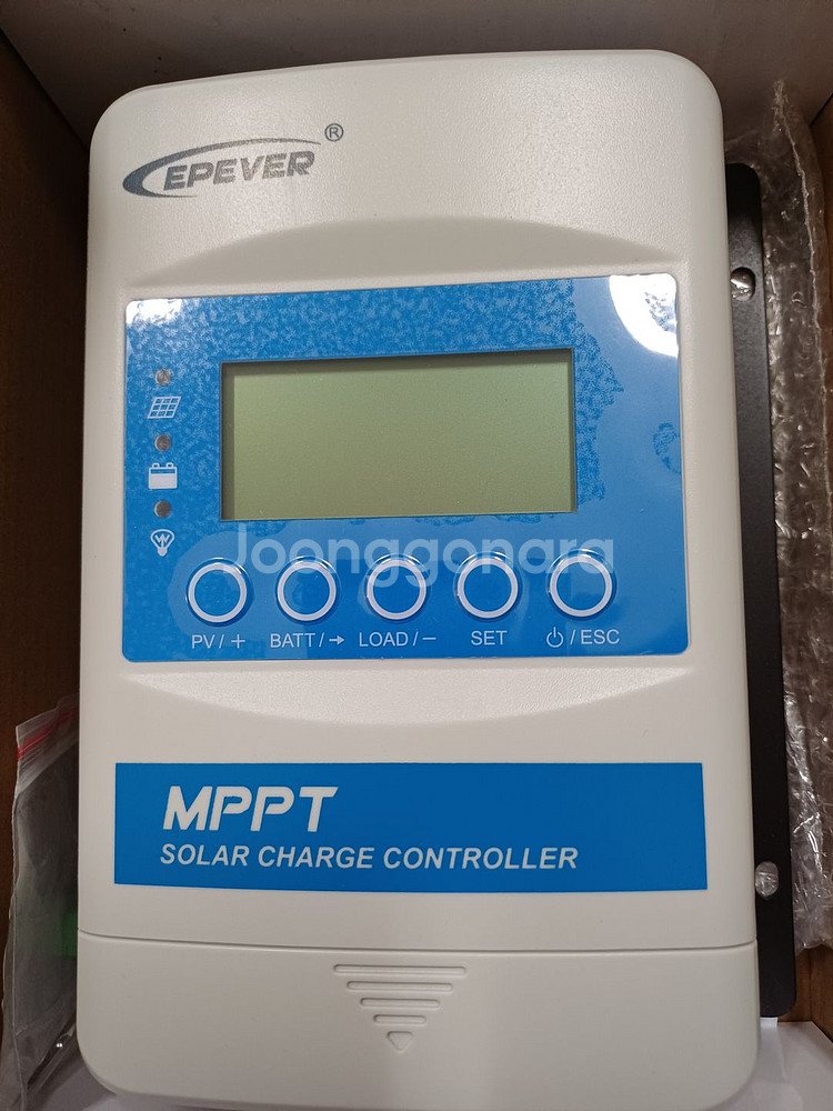 태양광 충전컨트롤러및 소형베터리2종--0