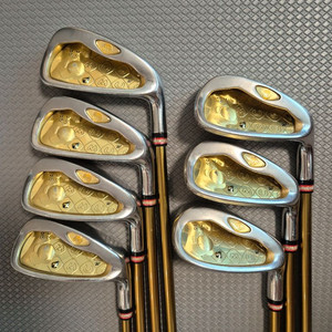 여성용 엠유 MU스포츠 골드 아이언세트