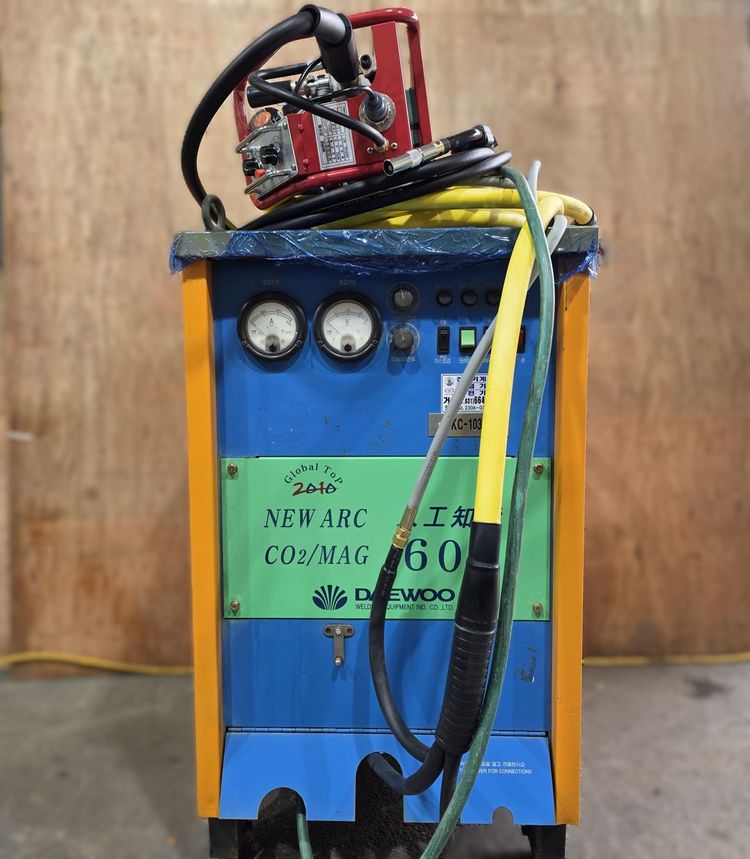 대우 600A MAG/ CO2용접기/중고용접기 풀세트--3
