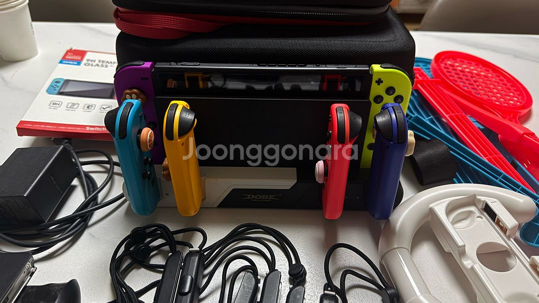 닌텐도스위치 개선판 풀세트--0