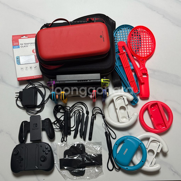 닌텐도스위치 개선판 풀세트--1