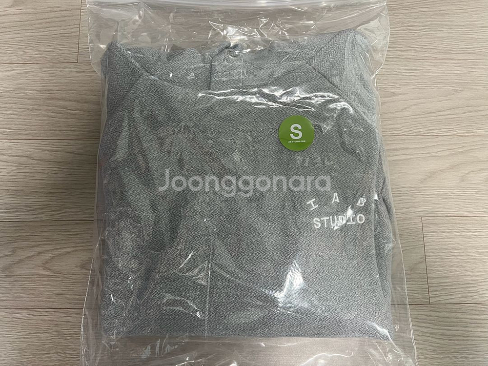 아이앱 헤링본 후드 그레이 S , M 사이즈 판매--0