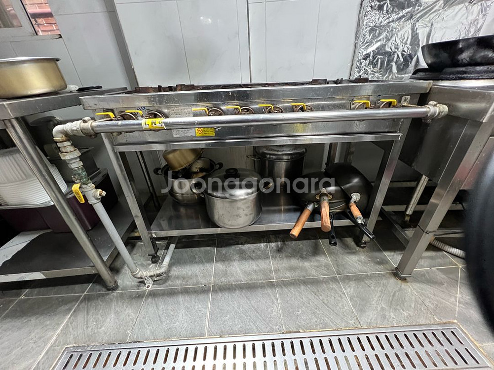 업소용 6구 가스레인지--2