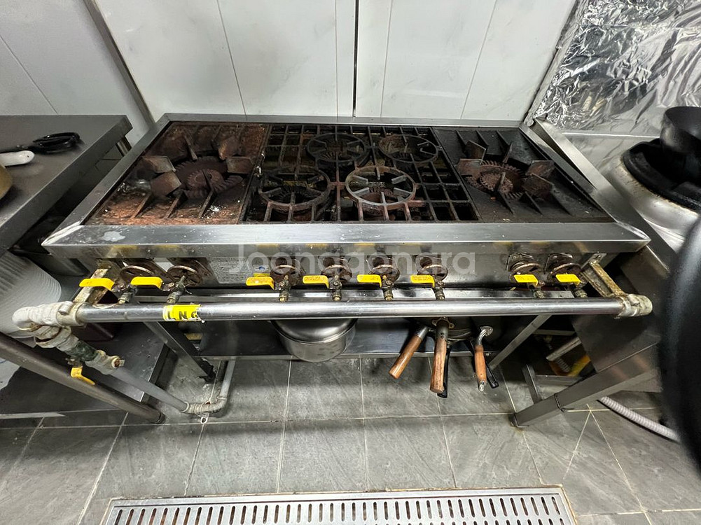 업소용 6구 가스레인지--0