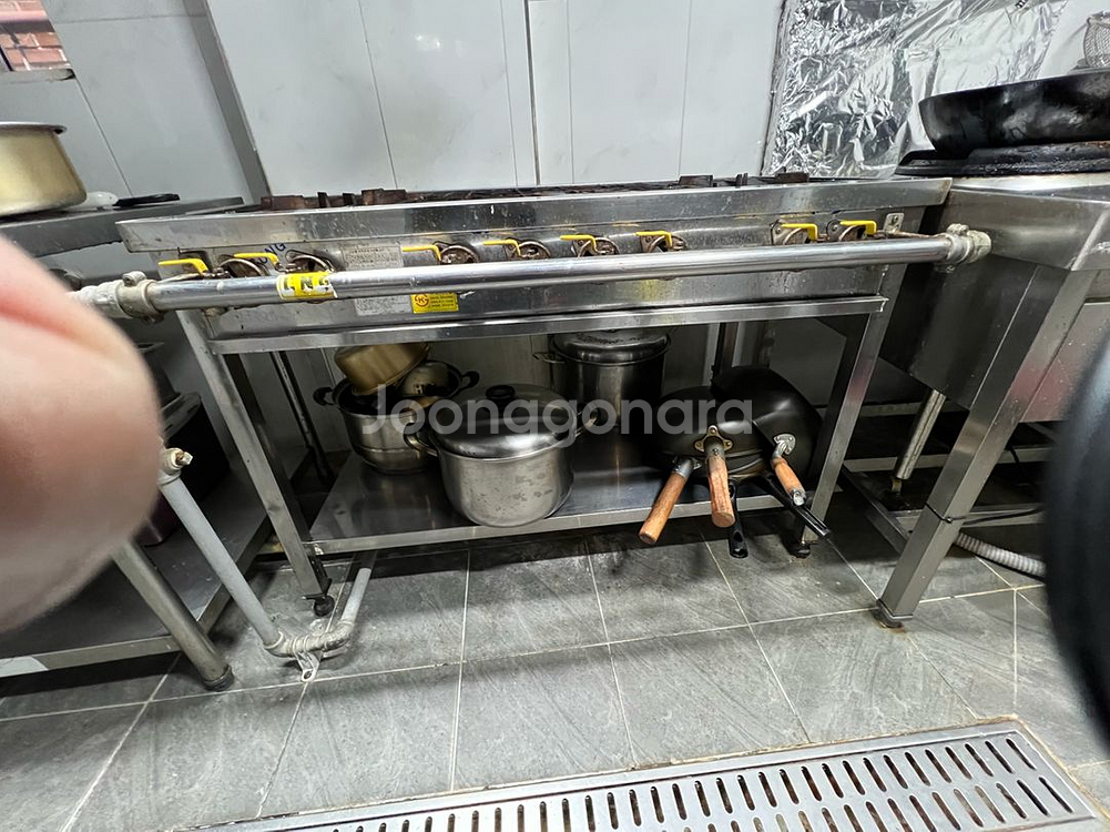 업소용 6구 가스레인지--1