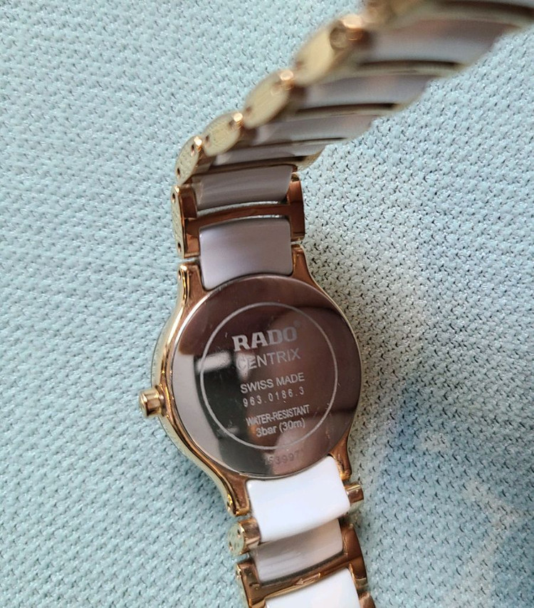 라도 RADO Centrix 여성 시계 풀박스 이미지