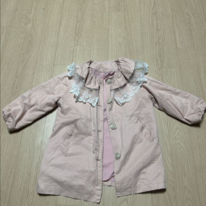 6-7y 여아 트렌치코트