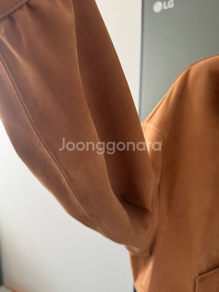 랑방컬렉션 24fw 완판 스웨이드 자켓--3