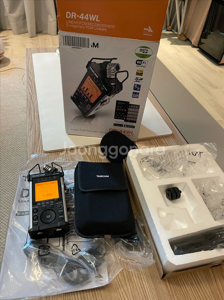 Tascam DR-44WL 휴대용 녹음기 레코더--0