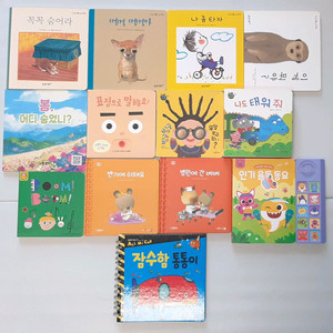 유아보드북 13권 일괄 반값택배비 포함 37000원
