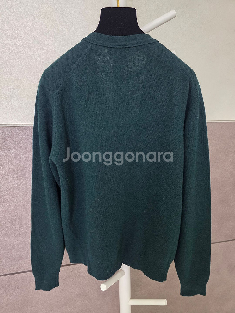 정품 버버리 울100% 니트 가디건 40사이즈 102c--4