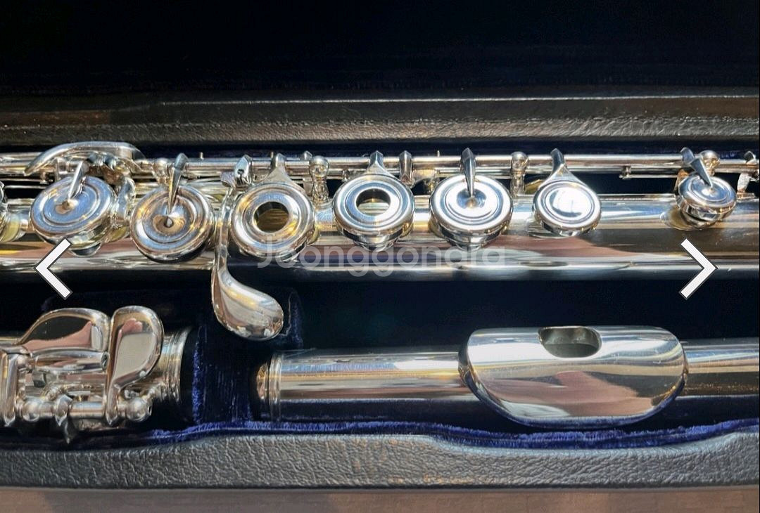 파우월 소나레 705 바디실버 플루트 팝니다--5