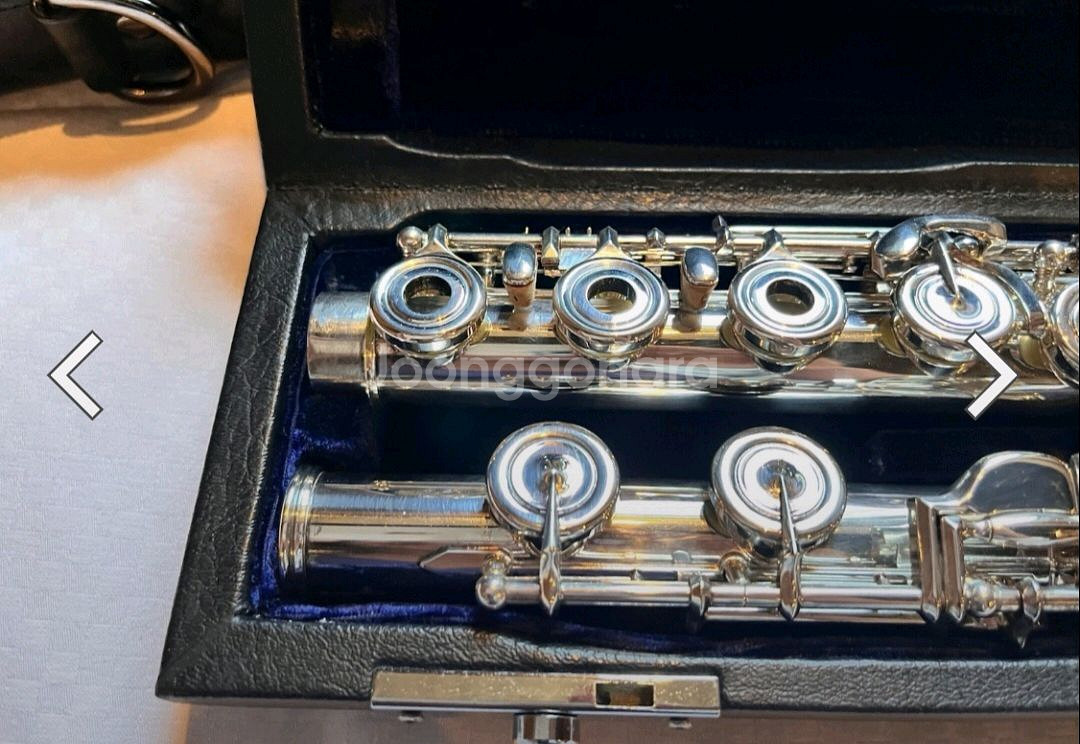 파우월 소나레 705 바디실버 플루트 팝니다--6