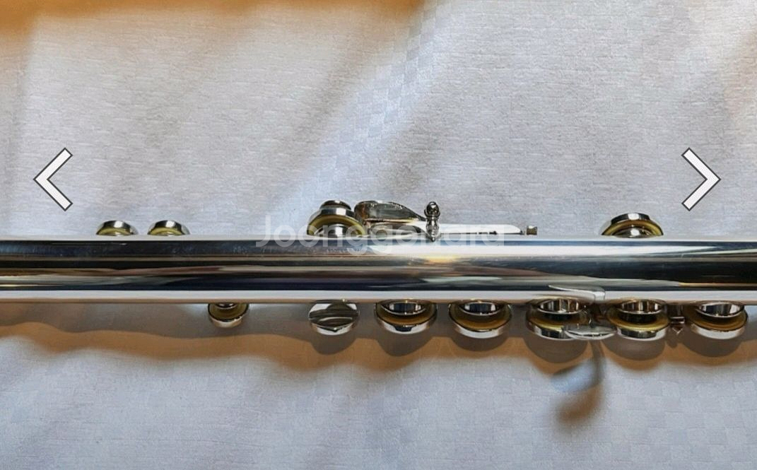 파우월 소나레 705 바디실버 플루트 팝니다--7