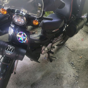 24년식 슈퍼커브 110 올 블랙