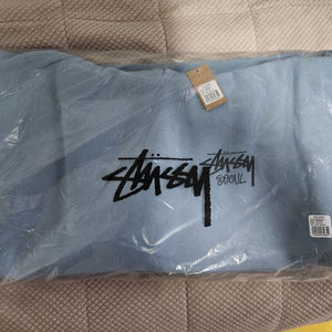 [미개봉정품]스투시 스탁서울 후드 SLATE색상 XXL