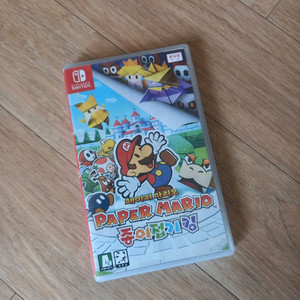 닌텐도 스위치 페이퍼 마리오 종이접기 킹 팝니다