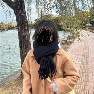 옷장정리 ㅣ 목도리 블랙목도리 겨울목도리 검은색목도리