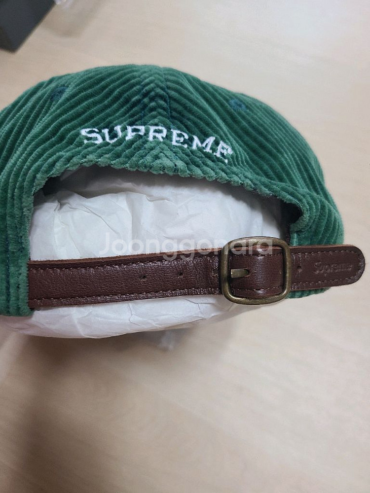 슈프림 코듀로이 모자--1