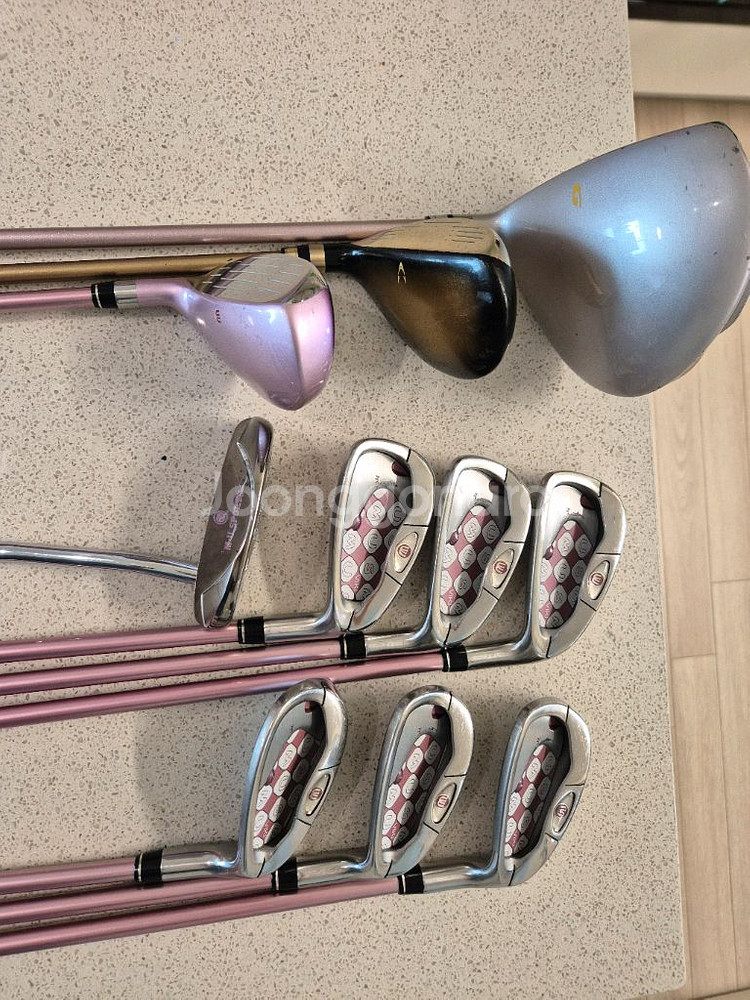 여성용 엠유 골프채 풀세트--0