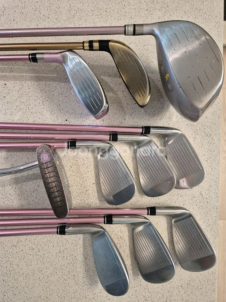 여성용 엠유 골프채 풀세트--1