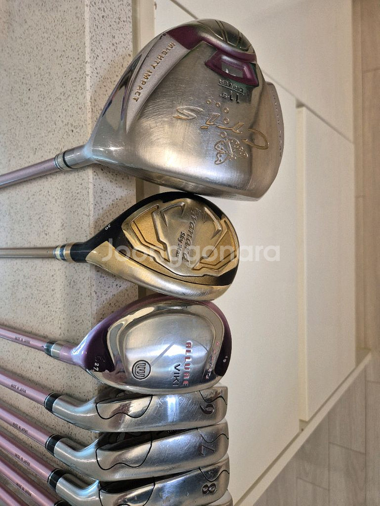 여성용 엠유 골프채 풀세트--3