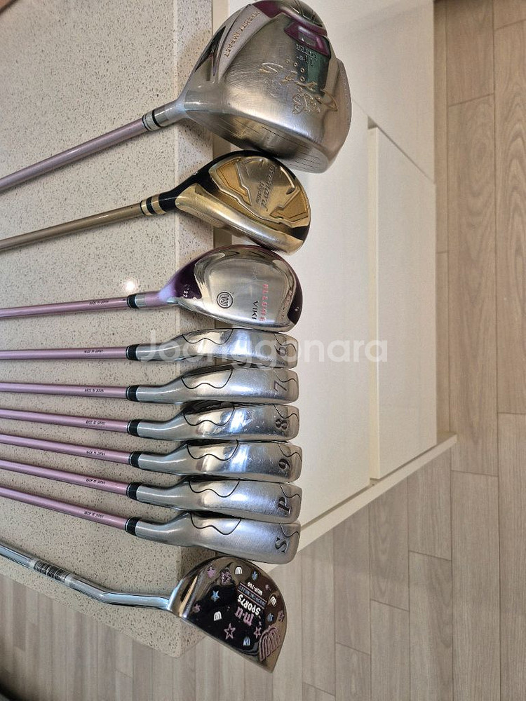 여성용 엠유 골프채 풀세트--2