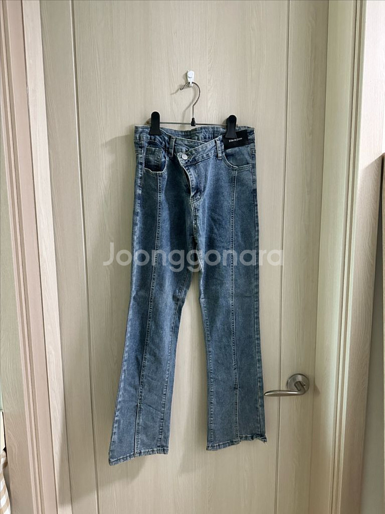 옷장정리ㅣ투버튼 부츠컷 데님 팬츠 청바지--0