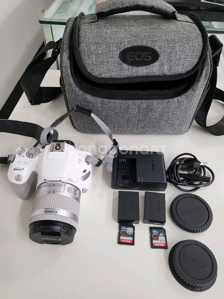 캐논 EOS 200D 카메라 화이트바디 A급--0