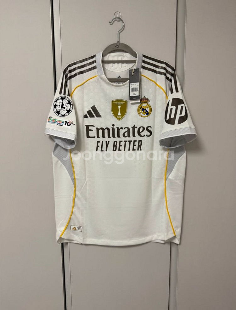 25-26 레알 마드리드 홈 어센틱 국내XL 벨링엄--1