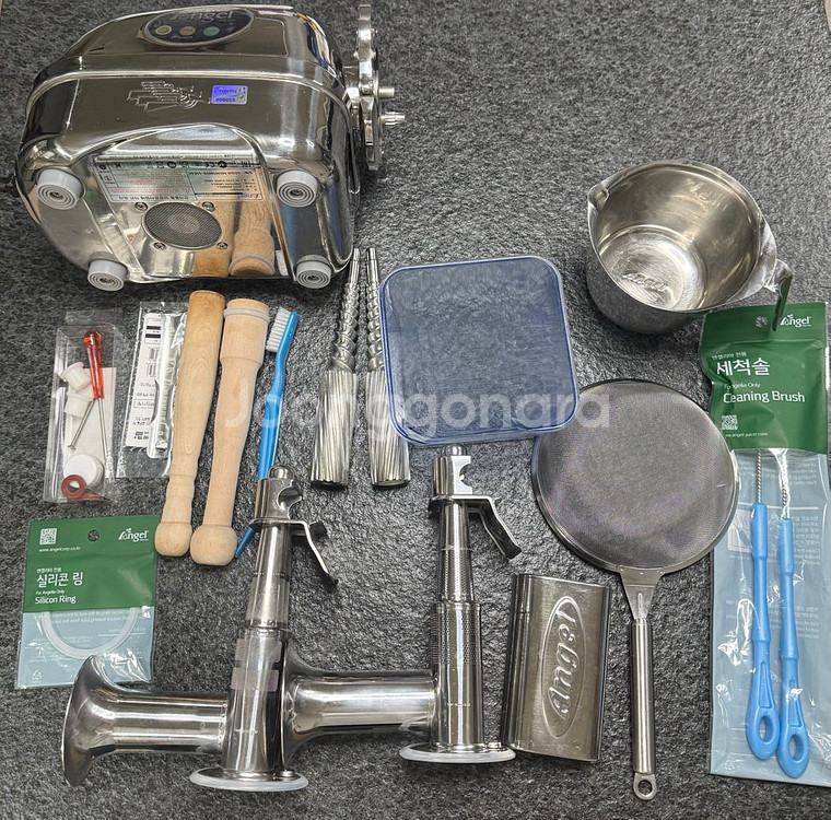 엔젤녹즙기 8000SS 쌍기어 풀셋 판매합니다--0