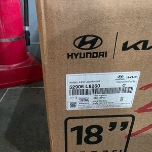 구k8 18인치 휠 새상품 1짝