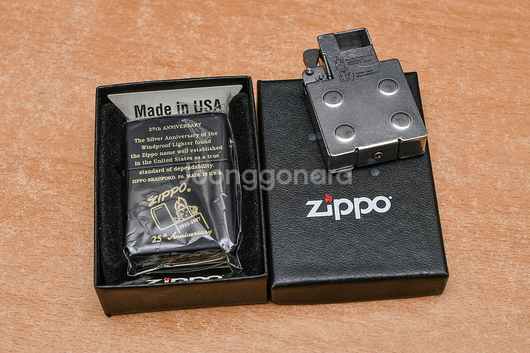 zippo 지포라이터 25th + 탭독--0