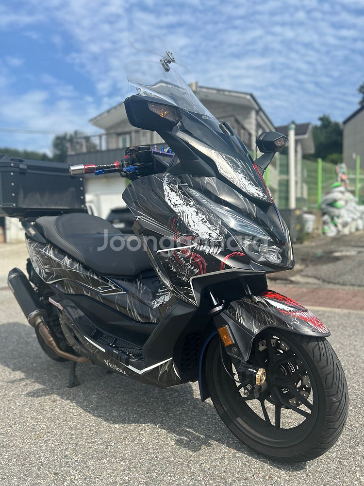 포르자350 22년형 6만 머플러구변o 판매합니다.--0