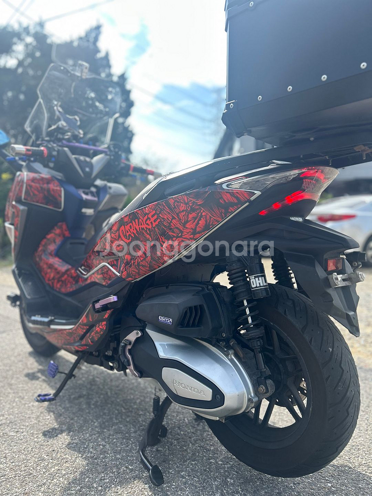 포르자350 22년형 6만 머플러구변o 판매합니다.--4